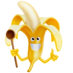 Раскраска Банан